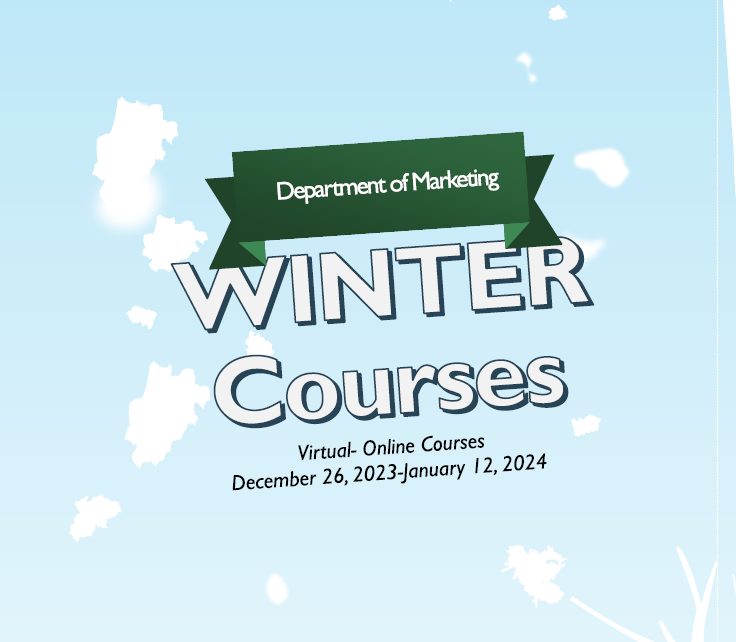 Winter Courses Marketing Virginia Tech